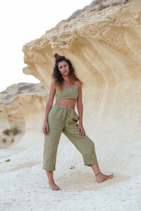 Kalina Trousers in Olive