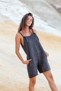 Honua Dungarees in Midnight