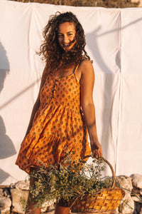 Binah Dress In Turmeric