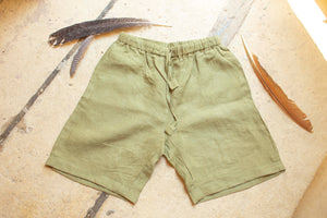 Silas Shorts in Olive